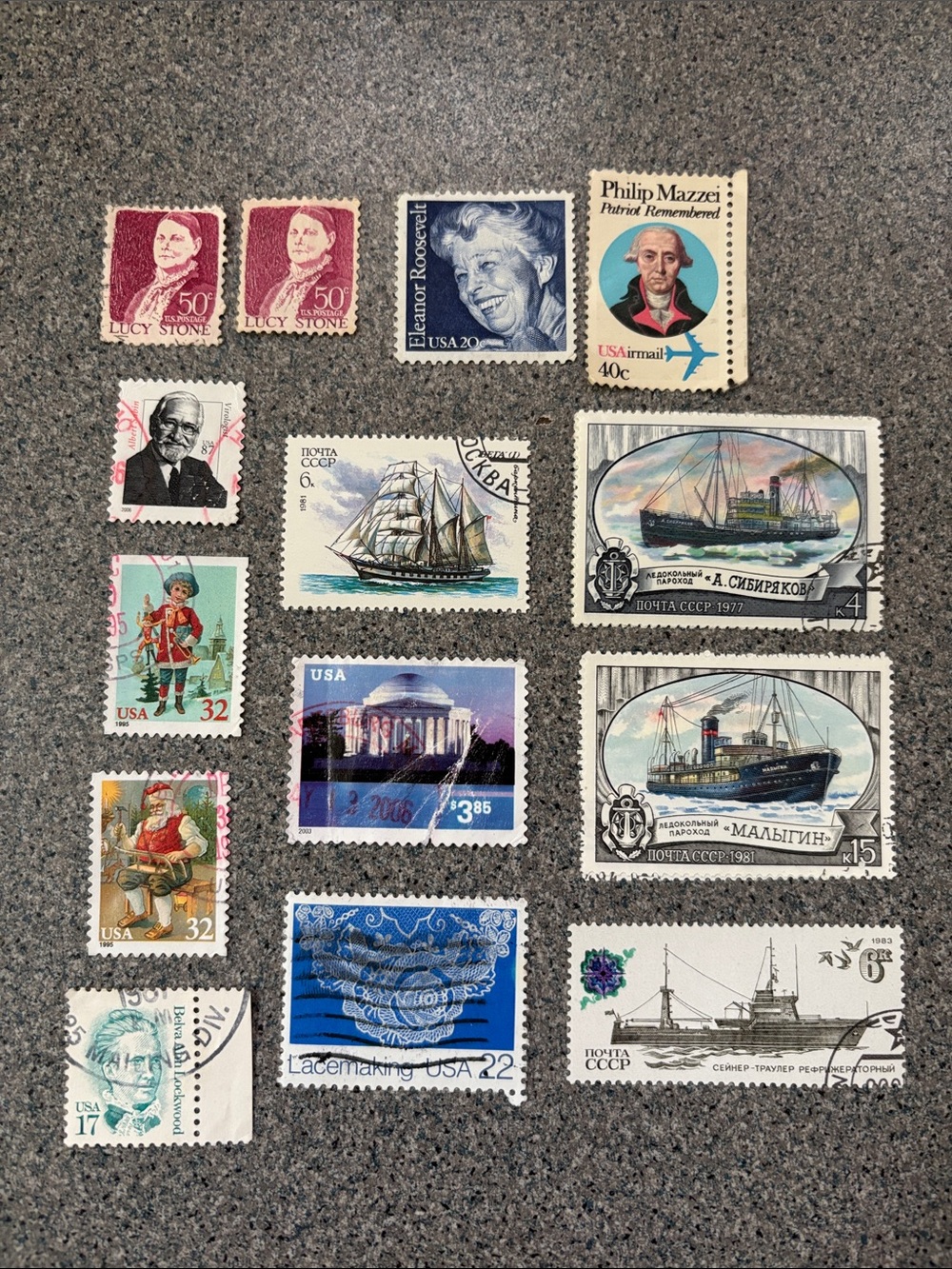 Vintage Postage Stamps